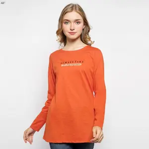 Kaos Cewek Baju Wanita Cressida  - LYBDL.BB0210 Panjang Ladies Atasan Polos