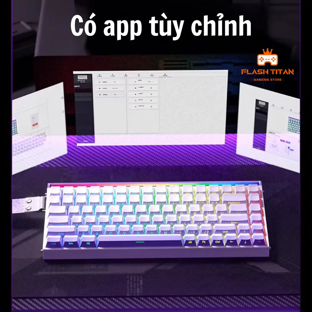 Bàn Phím Cơ Gaming Aula Hero 84 HE - Rapid Trigger - Switch Nam Châm 8k Polling Rate - RT 0.01mm | BigBuy360 - bigbuy360.vn Bàn Phím Cơ Gaming Aula Hero 84 HE - Rapid Trigger - Switch Nam Châm 8k Polling Rate - RT 0.01mm | BigBuy360 - bigbuy360.vn