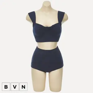 [BVN] 8021 Set Bikini Baju Renang Swimwear Celana Waist  Wanita Model Fashion  High Quality