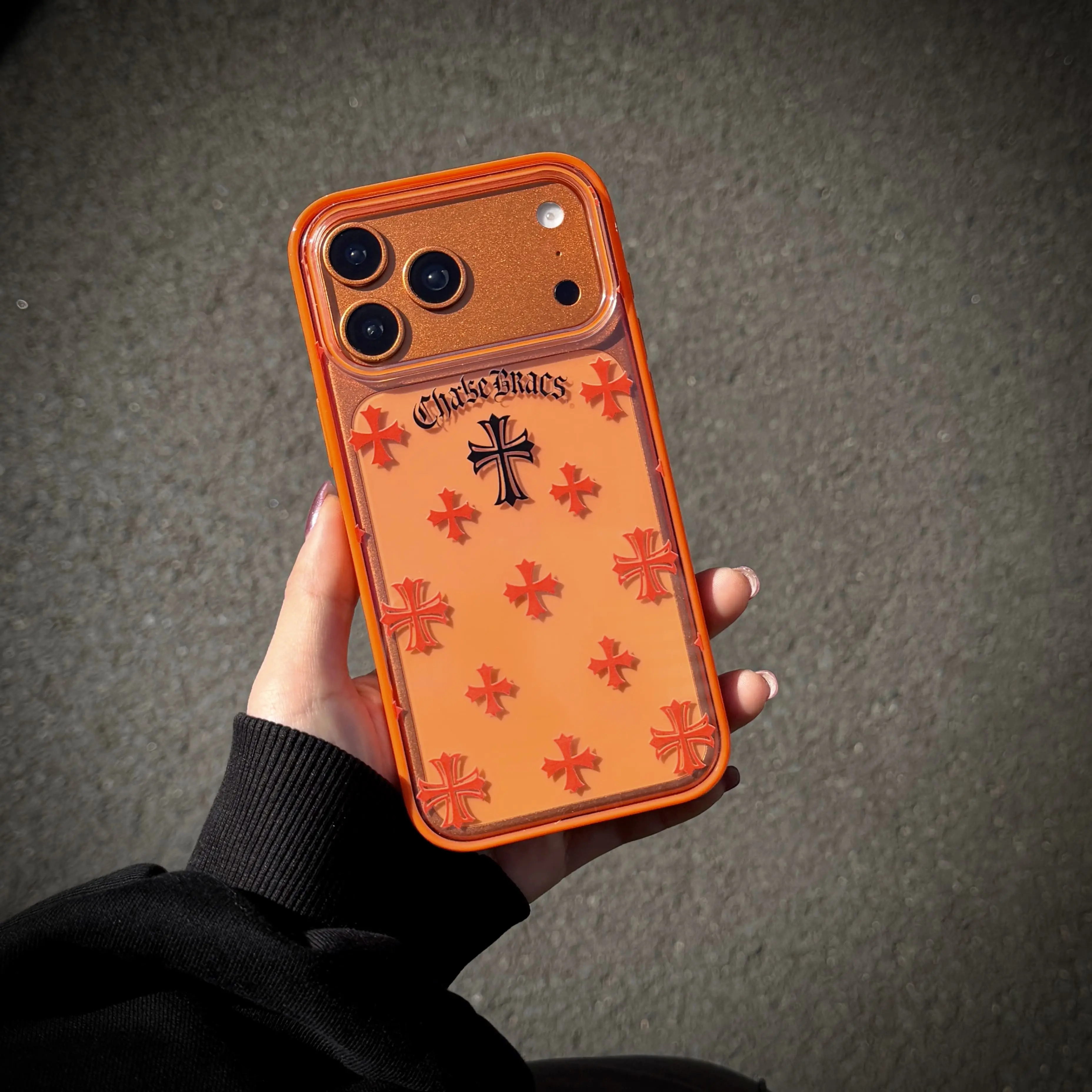 Chrome Hearts Tiktok Phone Cover Chrome Hearts Orange Phone Case For IPhone 17 Pro Max, 16, Chrome Hearts Tiktok Phone Cover Chrome Hearts Orange Phone Case For IPhone 17 Pro Max, 16,