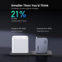 Gambar UGREEN Kepala Charger iP Fast Charging GaN 45W GaN Nexode Pro Type C 35008 dari ghanya Kab. Tangerang 3 Tokopedia