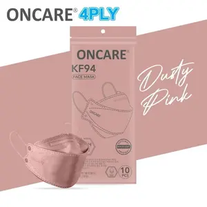 Masker KF94 ONCARE/ MOUSON 4PLY ISI 10pcs Masker KF 94 Masker 4D Masker KF94 KOREA 4ply KF94 Warna isi 10pc Murah