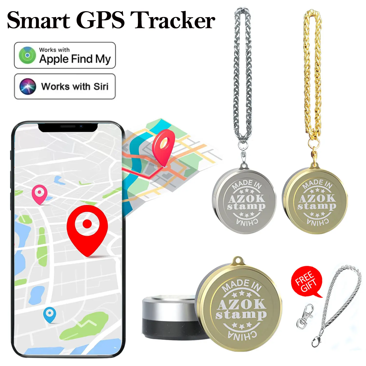 GPS Tracker Mini Tracking Device For Apple Find My Key Smart Tag Child Finder Pet Car GPS Lost Tracker Smart Tracker IOS System