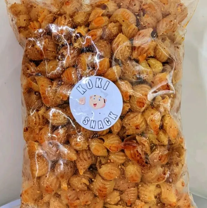 500gr Makaroni Kerang Koki Snack Tasikmalaya < Macaroni Keong Koki Snack 3