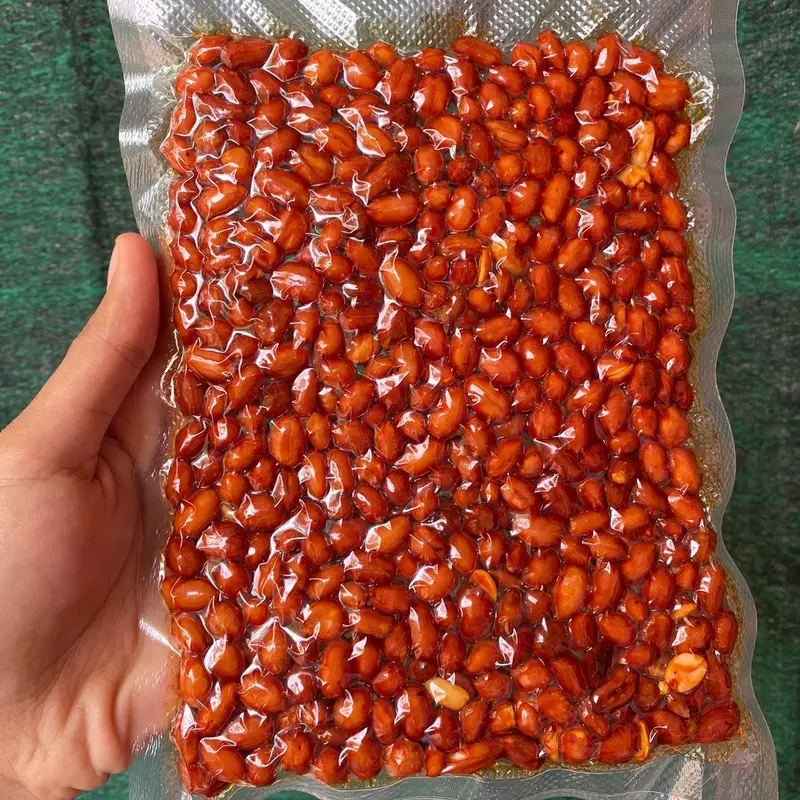 EXTRA BUMBU || KACANG BALADO BERAT 150gr || uni fatma cemilan pedas manis Kering Food Camilan Snack Goreng 1