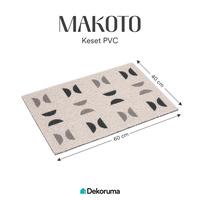 Gambar Dekoruma MAKOTO Keset PVC / Keset Teras / Keset Anti Licin 60x40cm Rectangle dari Dekoruma Official Store Kab. Bekasi 4 Tokopedia
