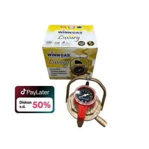 REGULATOR WINN GAS W 800 M GOLD LUXURY DOUBLE LOCK / PENGUNCI GANDA SUPERIOR BESI [BISA COD]