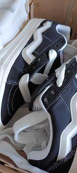 Product Review of Corvalue - Sepatu Sneakers Unisex Pria Wanita Otaru Black White Shoes Casual Sneakers Hitam from S**y Z**e 3