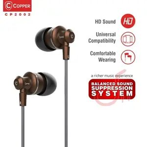 COPPER GROOVE CP2002 Series Earphone / Headset / Handsfree