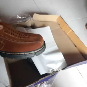 Sepatu Sandal Selop Bustong Pria Kulit Suede Nobuk sintetis Lentur Casual Cowok Selop Premium Terbaru Shoes Karet