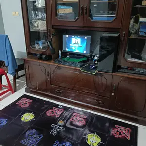 Dance Pad Pump It Up Portable (Double) Tema Original Black