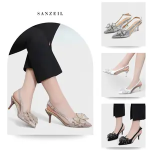 Sanzeil Dewi Sendal Wanita Flat dan Heels 5cm 4411 Size 36 - 40