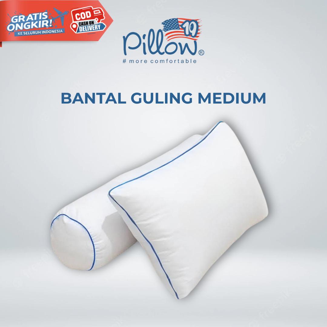 109 Pillow Guling Tidur Hotel LITE / MEDIUM - Berisi 100% Silicon murni tanpa campuran.