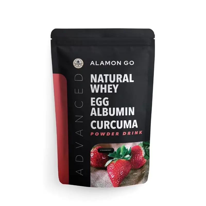 Susu protein go gain + natural whey + egg albumin + temulawak + pria dan wanita 3