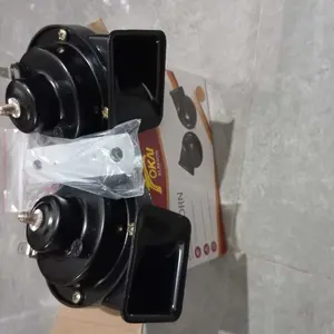 24V 12V Klakson Mobil Siput Super Keras High Grade Car Horn Waterproof klakson kejut seruling tinggi dan rendah nada ganda sirene listrik 24V tahan air modifikasi universal