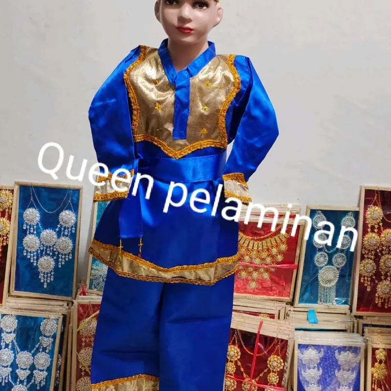 Baju padang/minang anak laki laki ukuran TK, SD, SMP, dan SMA sesuai gambar 8