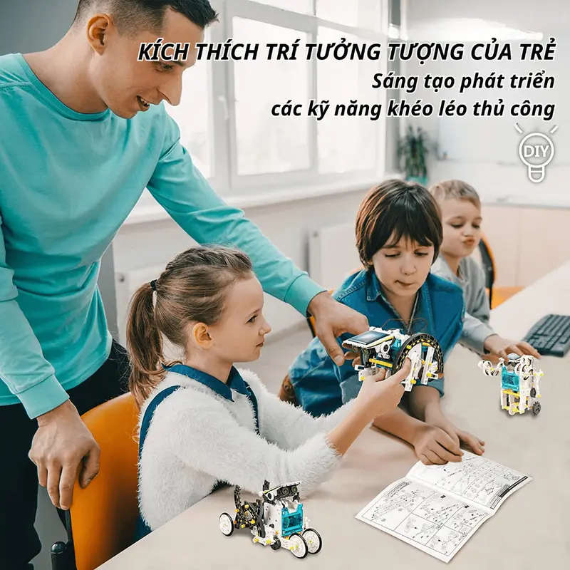 Đồ Chơi Lắp Ráp Quay Bắn Mục Tiêu , Lego Ghép Hình Cơ Khí Chuyển Động Đồ Chơi STEM Học Tập Cho Trẻ Em 6