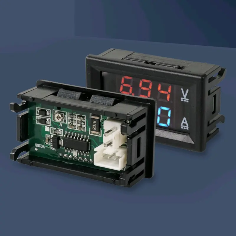 DC 100V 10A Dual Voltmeter Ammeter Digital DC 100V 10A 3