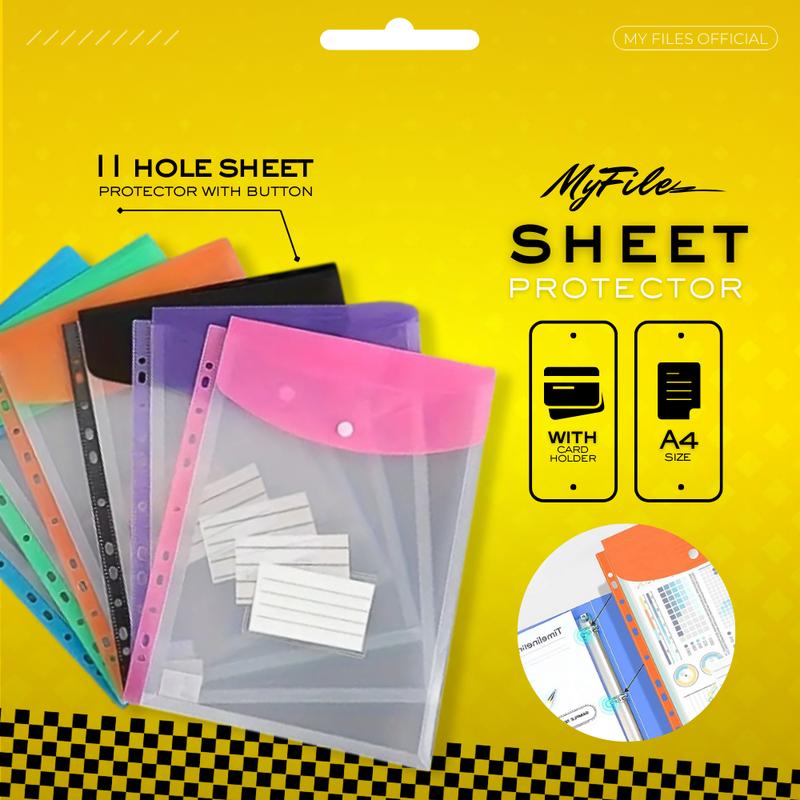 11 Holes Button Folder Sheet Protector String Folder Fit 2D 3D - TikTok ...
