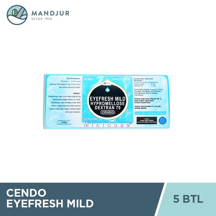 Gambar Cendo Eyefresh Mild Minidose 0.6 mL - Obat Tetes Iritasi Mata dari Apotekmandjurofficial Kota Administrasi Jakarta Pusat Tokopedia