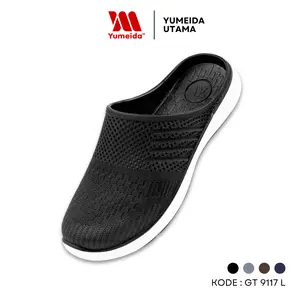 Yumeida GT-9117 L - Sandal Pria Slop Kodok Karet Anti Slip Air
