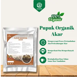 Greenix Pupuk Booster Organik Akar 250 Gram Merangsang Pertumbuhan Memperkuat & Melindungi dari Penyakit Akar Termurah Bisa COD Kalium Tanaman