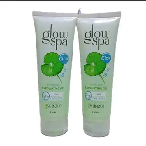 2 PCS SHINZUI Glow Spa Exfoliating Gel Cica 130 Ml -Perontok Daki mencerahkan kulit2 PCS SHINZUI Glow Spa Exfoliating Gel Cica 130 Ml -Perontok Daki mencerahkan kulit