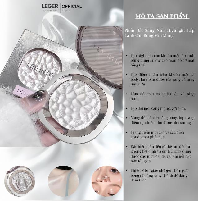 PS_Phấn Bắt Sáng Nhũ Highlight Lấp Lánh Căn Bóng Min Màng Trang Điểm Makeup Nữ.