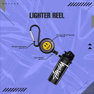 DREW GANTUNGAN KOREK ANTI HILANG LIGHTER REEL