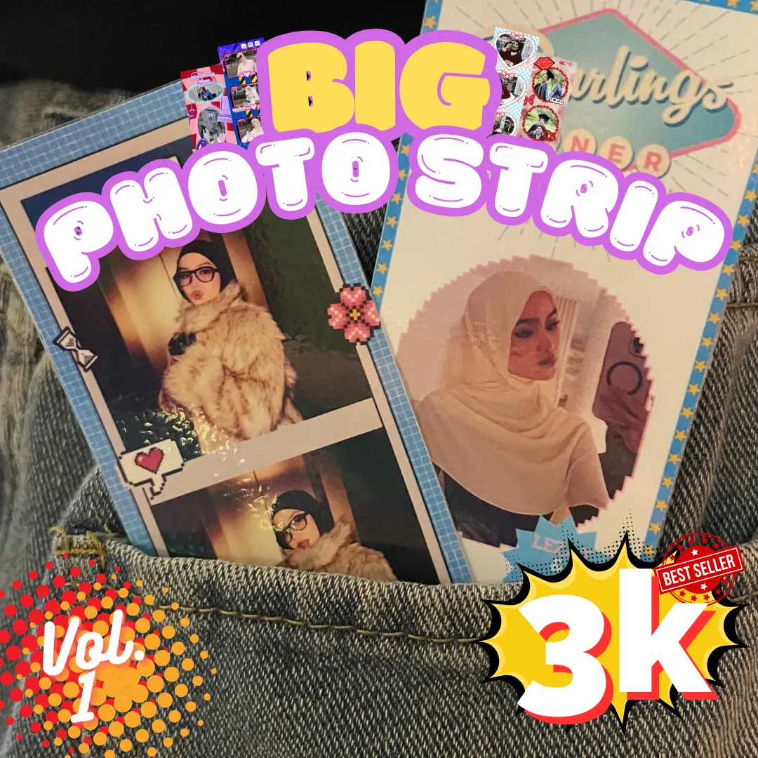 VOL.1 CETAK FOTO BIG PHOTOSTRIP FREE CUSTOM DESAIN UKURAN BESAR BENTUK POTRET