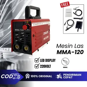 MESIN LAS MMA-120 CNULOTC ALAT LAS BESI MINI 450W TRAVO LAS