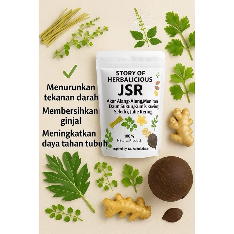 Rempah JSR Detox Ginjal Resep Dr. zaidul Akbar - Akar alang alang Daun sukun Meniran Kumis kucing Seledri Jahe kering Rempah JSR Detox Ginjal Resep Dr. zaidul Akbar - Akar alang alang Daun sukun Meniran Kumis kucing Seledri Jahe kering