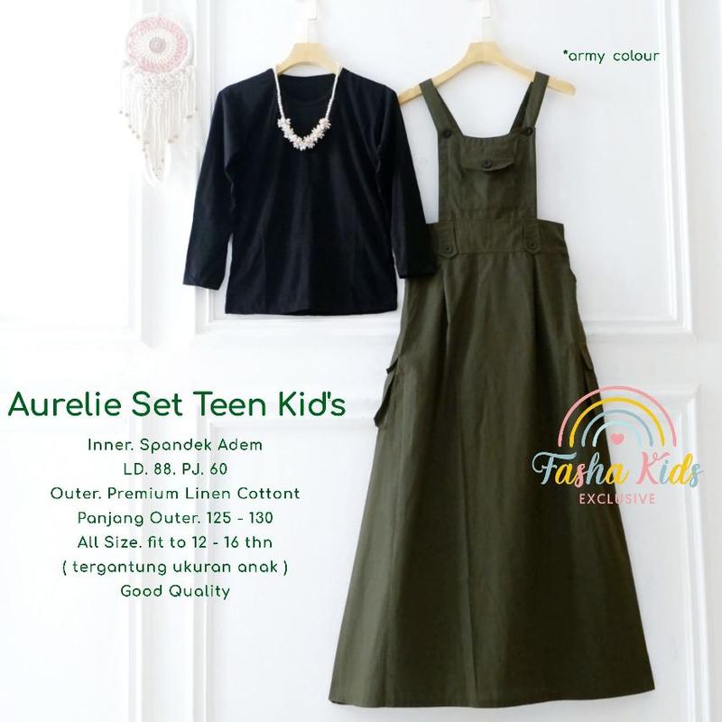 Product Introduction of Baju Setelan Anak Aurelie Set Kids Untuk Usia 12-16 Tahun (COD) - Fashion Anak 6