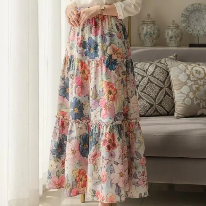 ROK MOTIF BIRU SUSUN 3