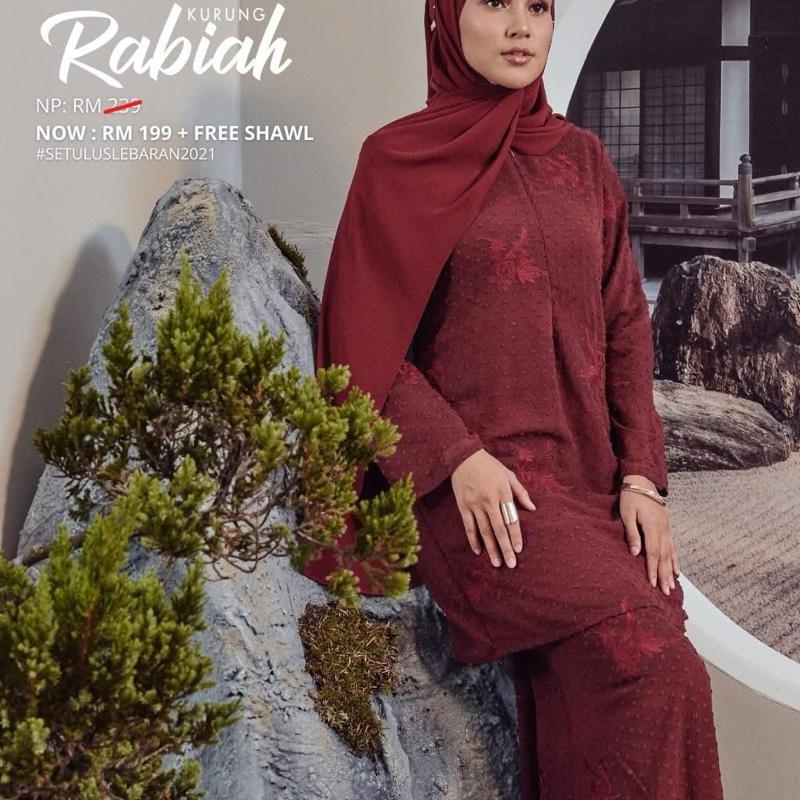 Kurung Rabiah Chiffon Casa With Embriodery - TikTok Shop Malaysia