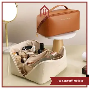 UNISO - TAS KOSMETIK POUCH MAKEUP WASHBAG TAS ALAT MAKEUP TRAVEL TAS PENYIMPANAN KOSMETIK SERBAGUNA