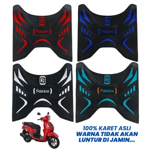 karpet motor fazzio / pijakan motor yamaha fazzio