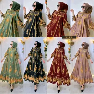 SHR MIDI DRESS SULTAN KATUN BKK TERBARU KODE: JZ