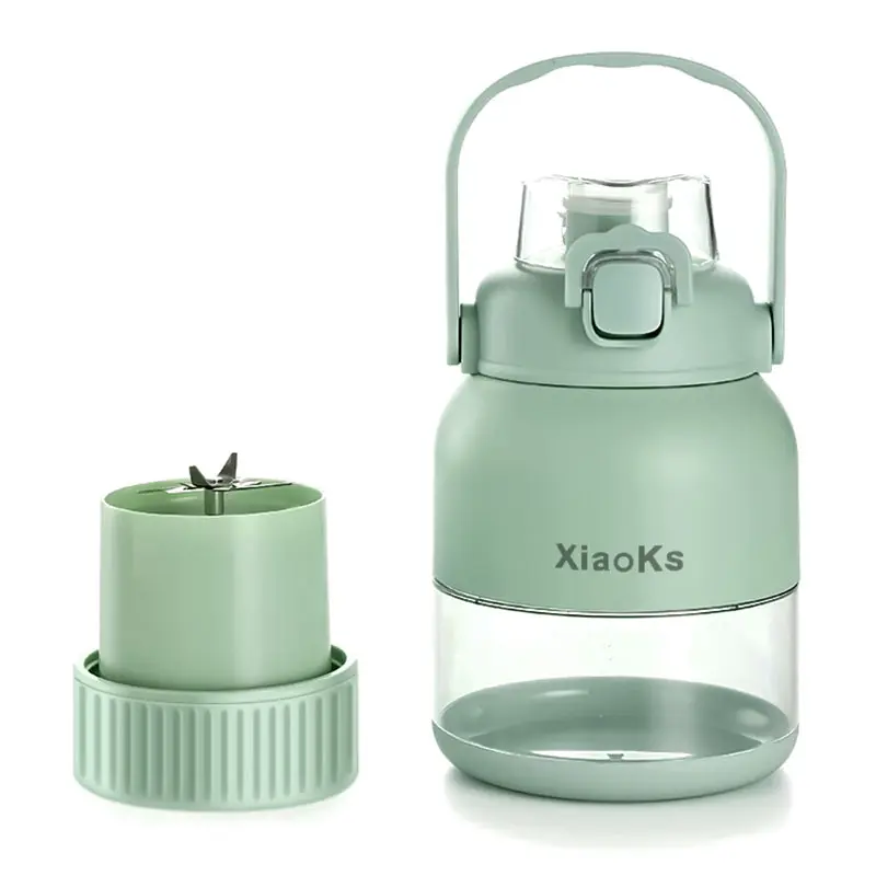 500ml Portable Juicer Cup: Can make fruit juices and slushies, USB-chargeable,Ideal for use in the gym,kitchen and during travel.