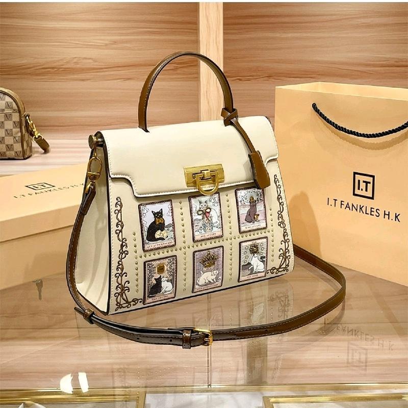 yen's garage Tas Handbag shoulder Selempang Premium Fashion Wanita #Q1156 Gusachi Kulit PU 1