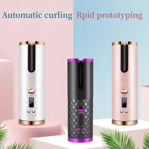 Portable Wireless Automatic Hair Curler Rapid Prototyping Anti-Scalding USB Charging Stylish & Praktis untuk Hasil Curly Indah