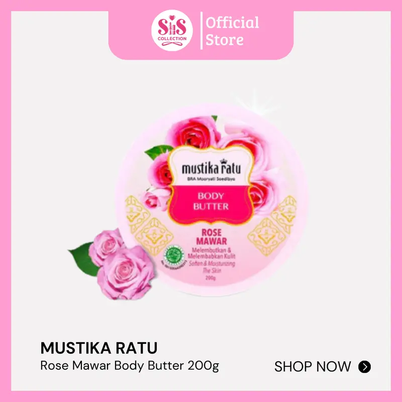 SIS COLLECTION |MUSTIKA RATU Body Butter All Varian - 200ML 5