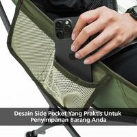 Gambar ALLTREK Kursi Camping Lipat NOMAD Outdoor Folding Moon Chair - Small, Black dari ALLTREK OUTDOOR GEAR Kota Administrasi Jakarta Barat 3 Tokopedia