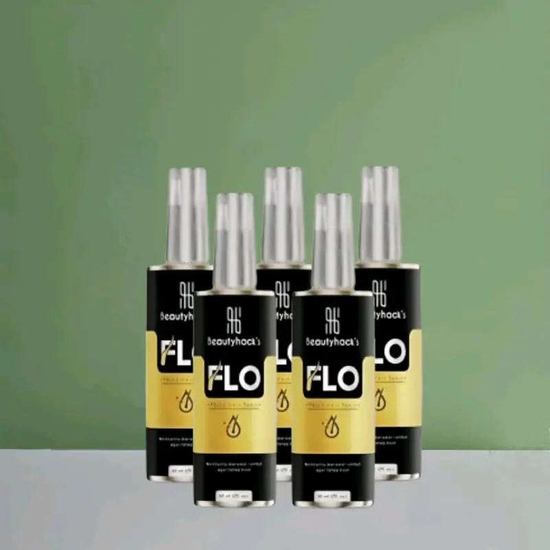 VIRAL FLASH SALE 5 Flo Hair Tonic Vitamin Penumbuh Pemanjang Penghitam Perawatan Rambut Kering Rontok 0