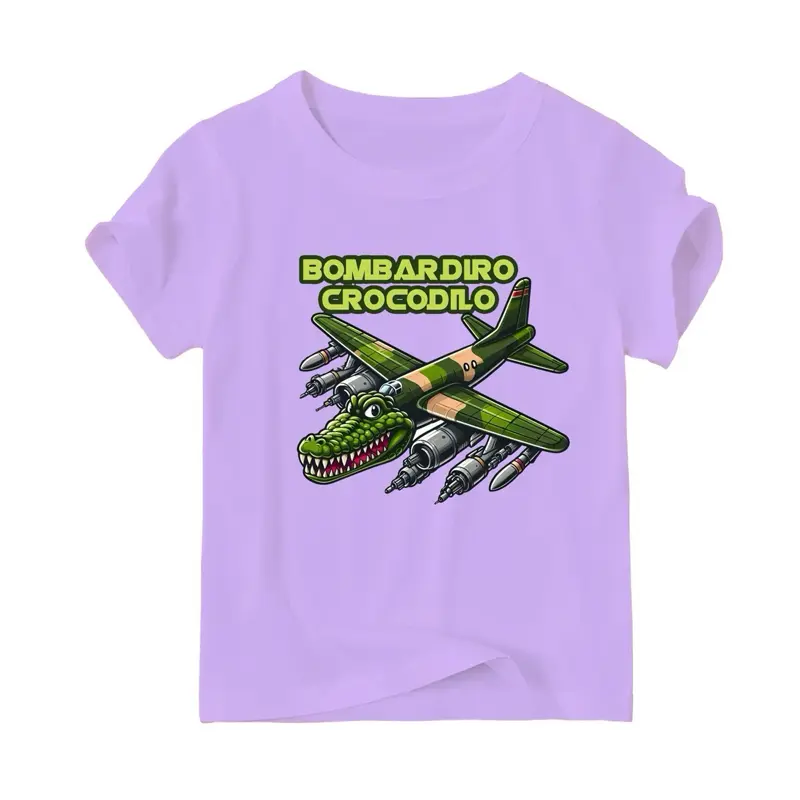 Kaos Anak Viral Anomali Bombardiro Crocodilo 8