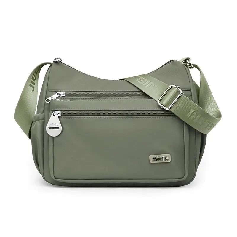 ￼Jielshi Tas Selempang Wanita 3760 -Slingbag Berbahan Parasut Premium Furing Full Embos 3