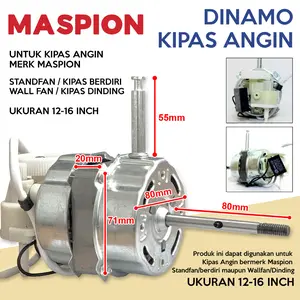 COD Dinamo Mesin Motor Kipas Angin untuk merk Maspion standfan/wallfan berdiri/dinding/tembok 16in