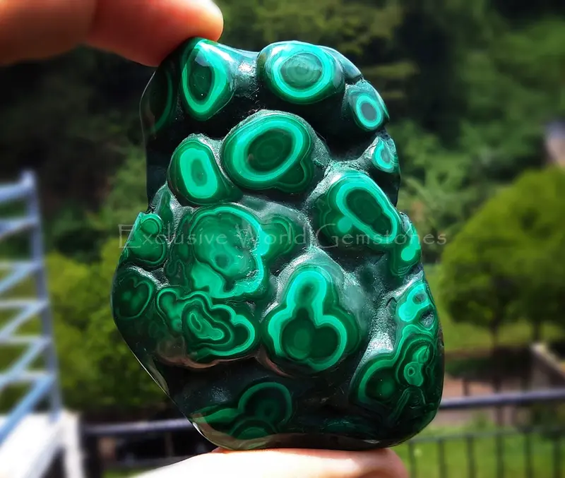 ( 1.57.21 ) -VIDEO -Exclusive Malachite Tumbled J U M B O - Zaire 0