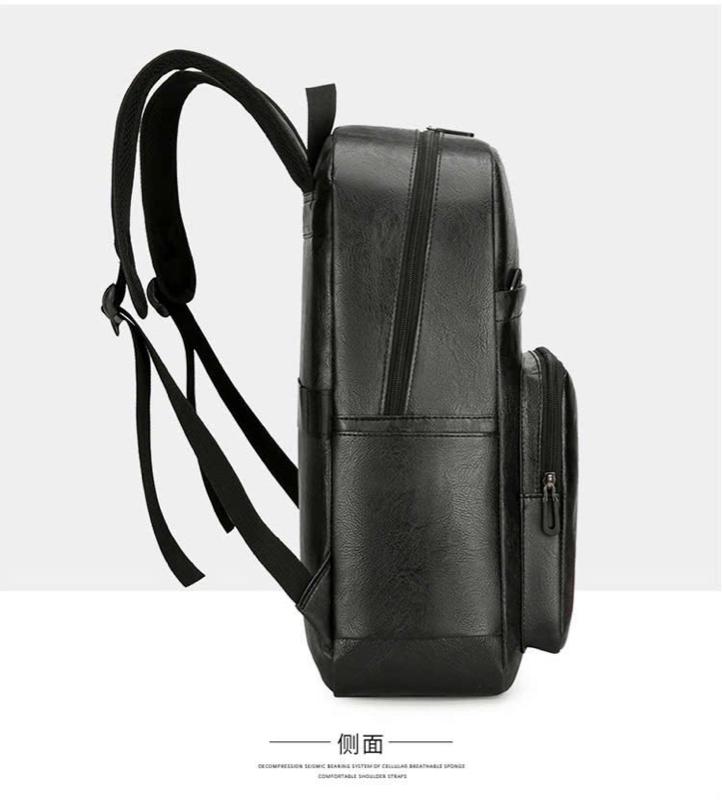 Product Introduction of Balo da cao cấp nam nữ unisex, Túi Bụi thời trang đi học đi làm, chất liệu da Pu, ngăn để laptop máy tính 15,6 inch 9