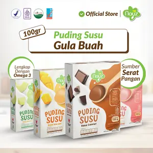 Nayz Puding Susu Gula Buah Cemilan Sehat Bayi 12+ Bulan - 100gr